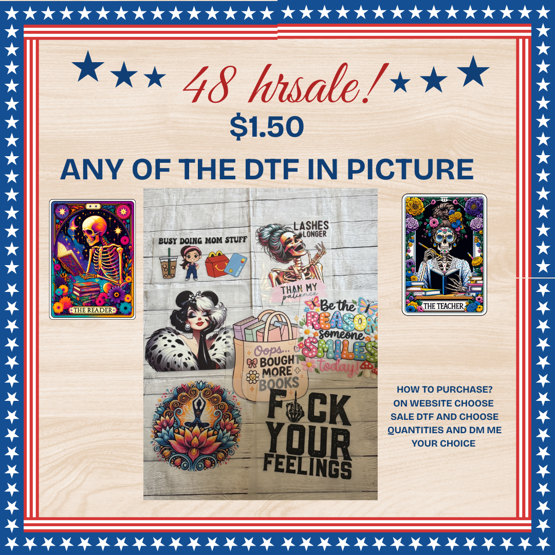 DTF CLEARANCE