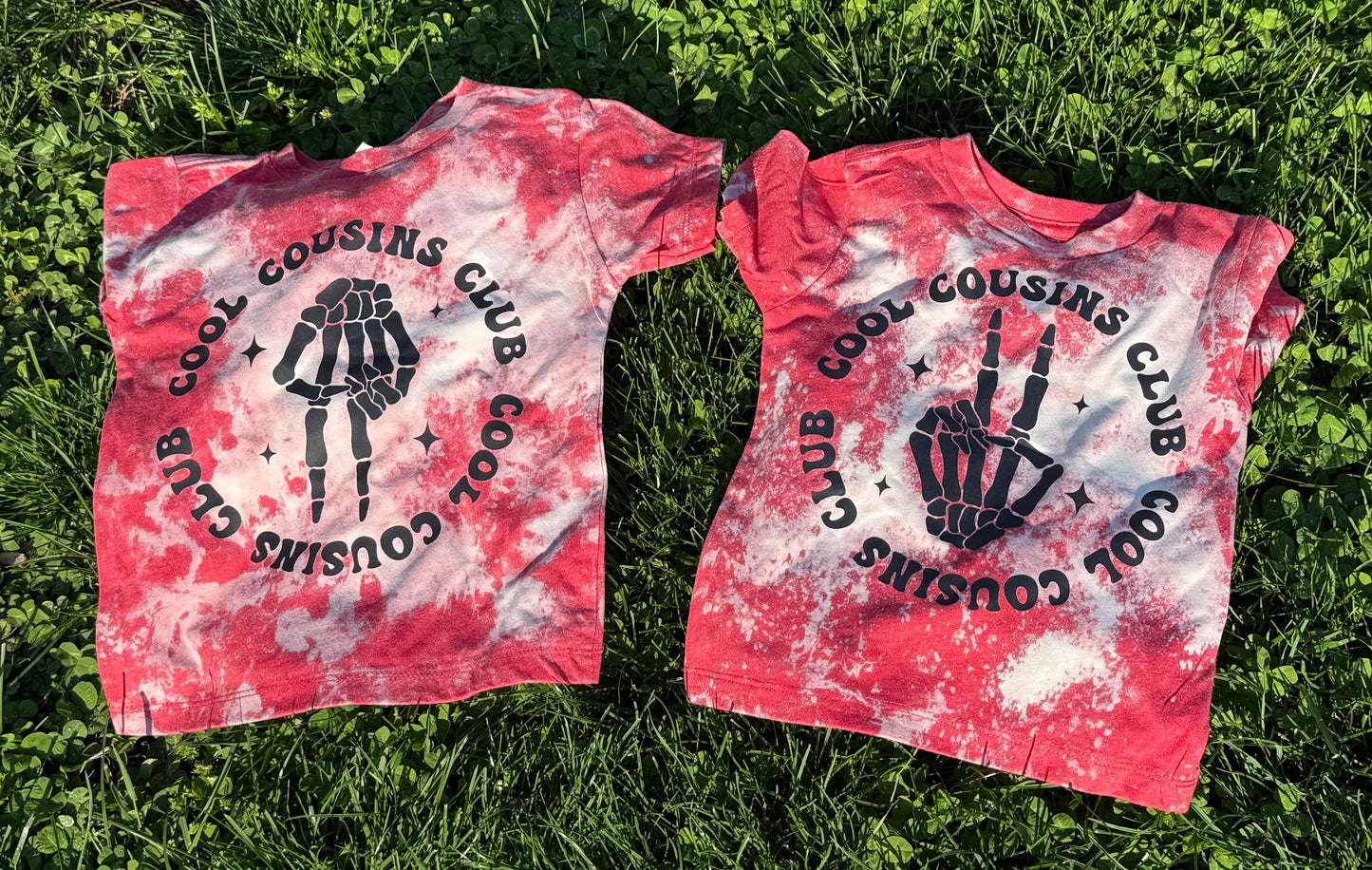 Red kids distressed