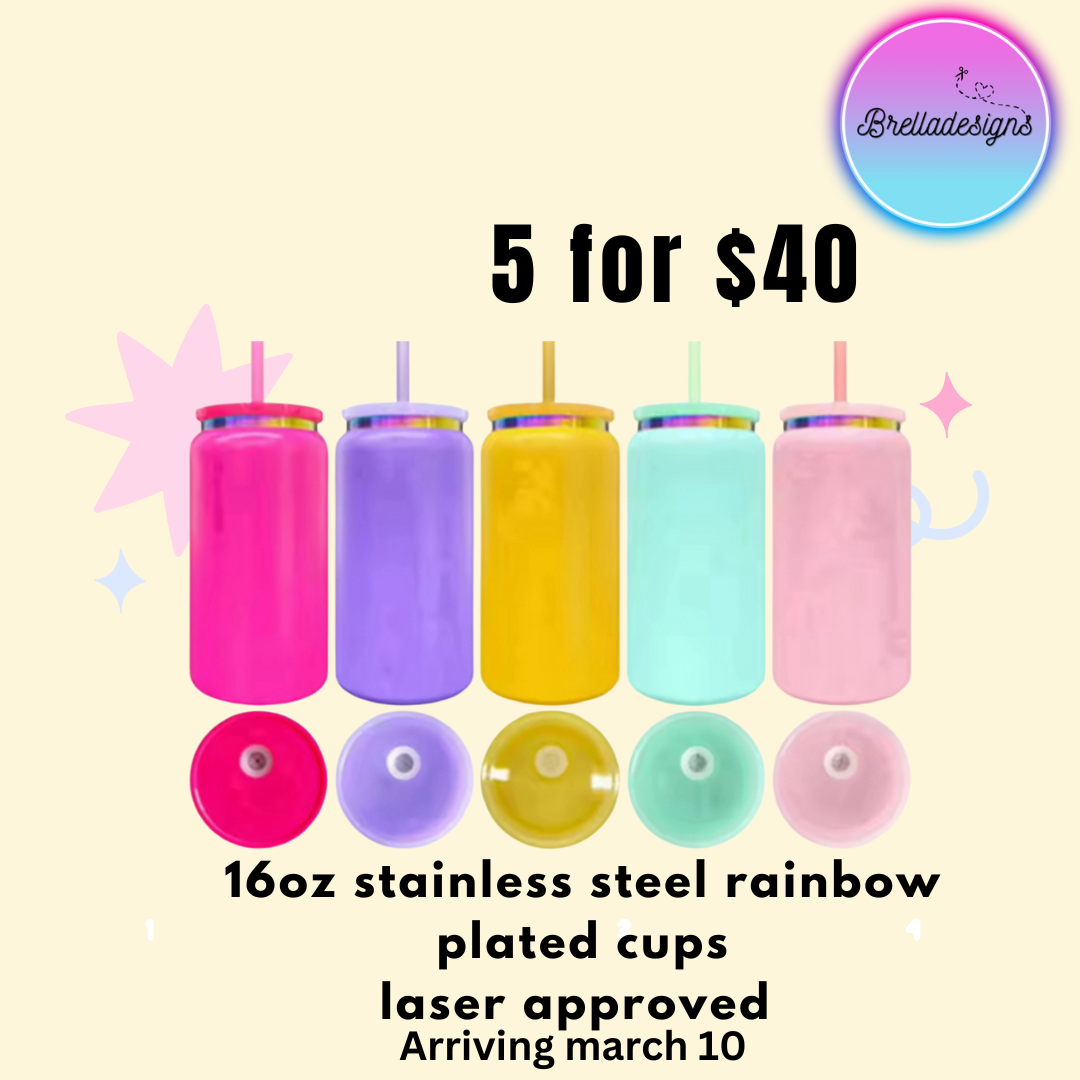 rainbow plated