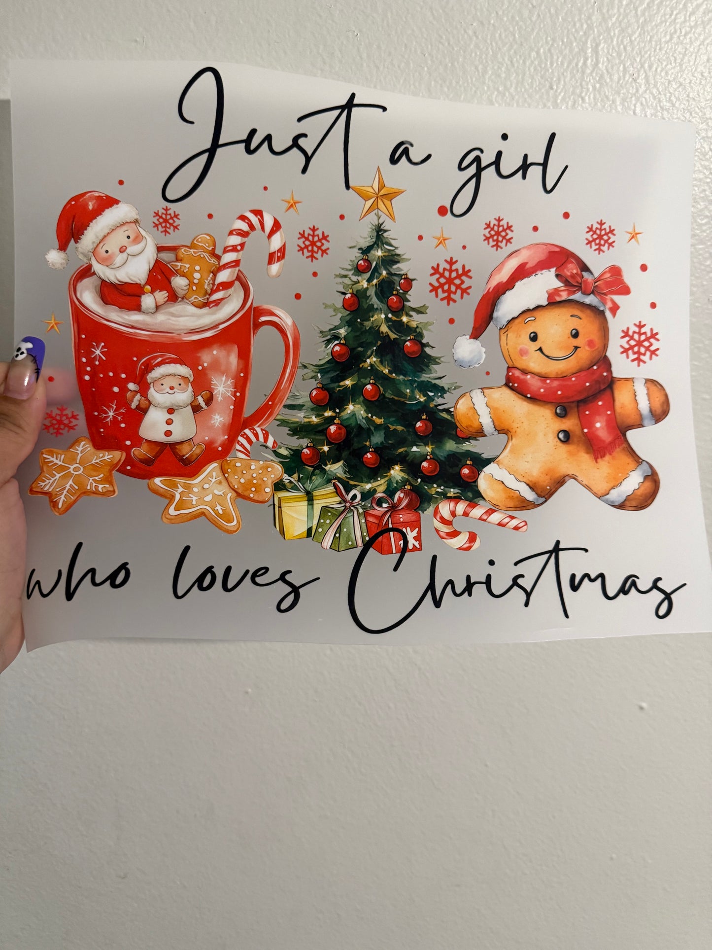 Just loves Christmas