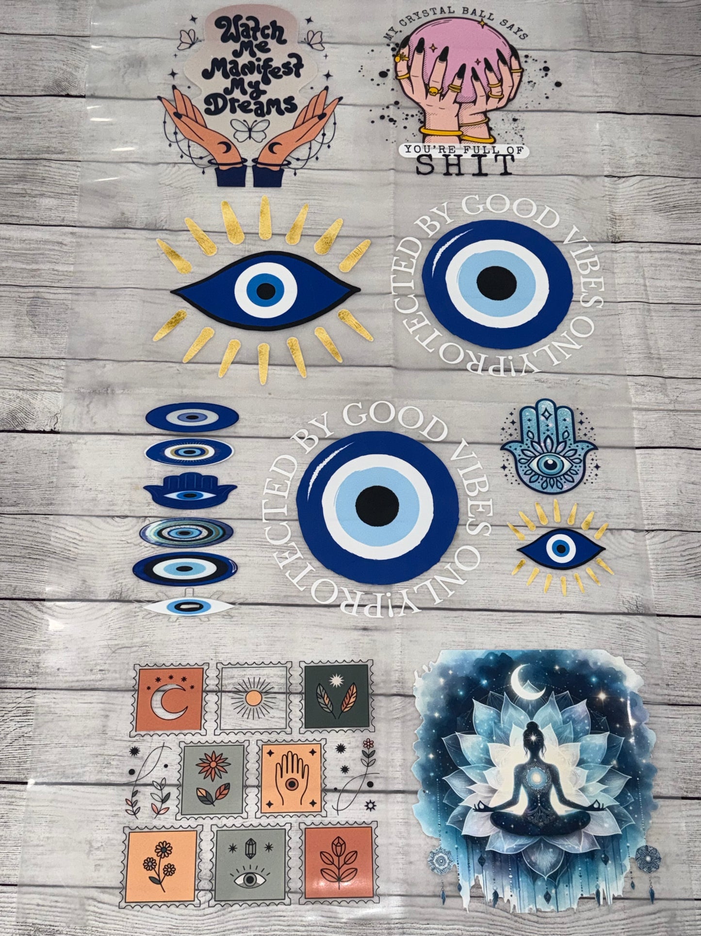 Pre made eye