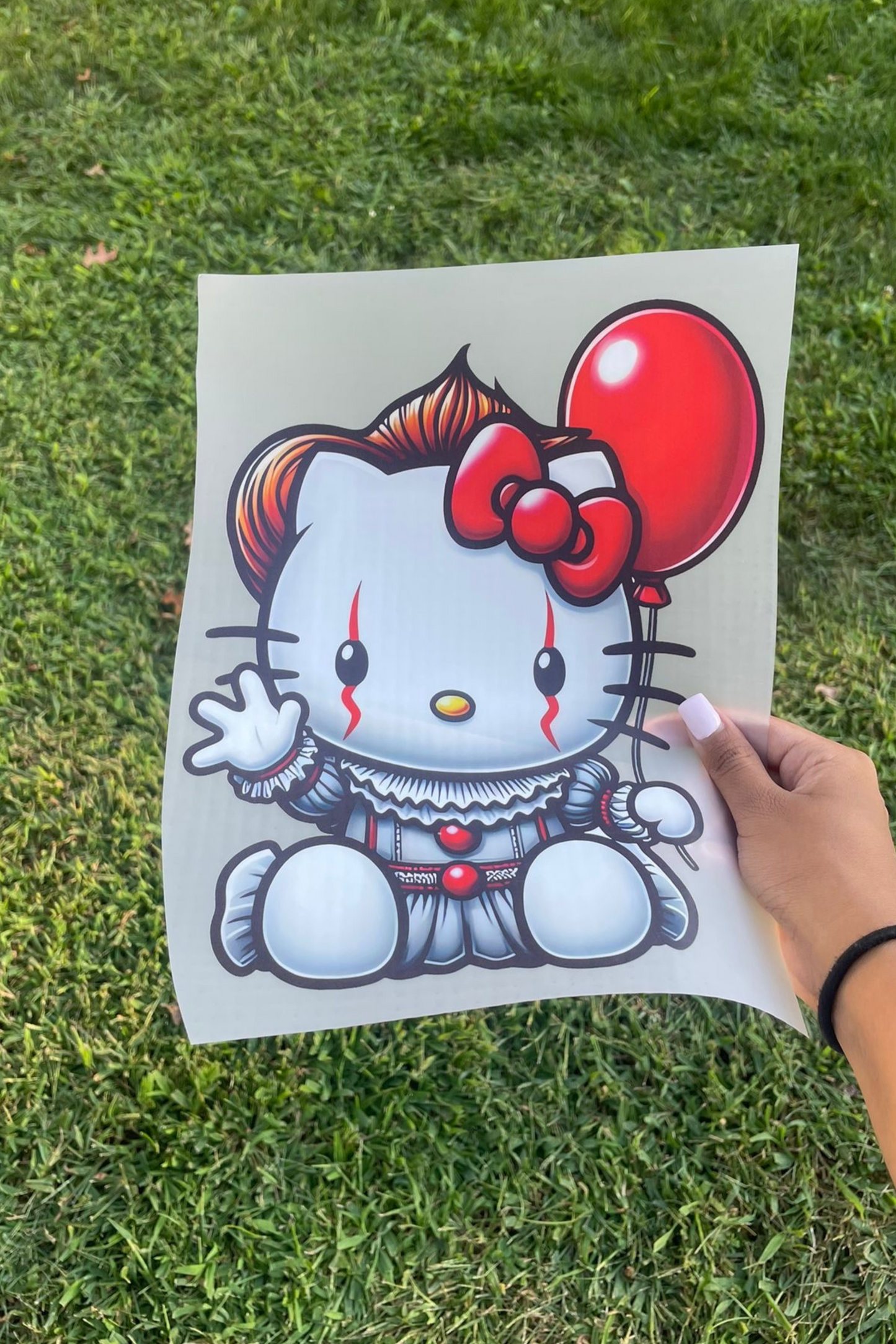 Red Balloon Kitty