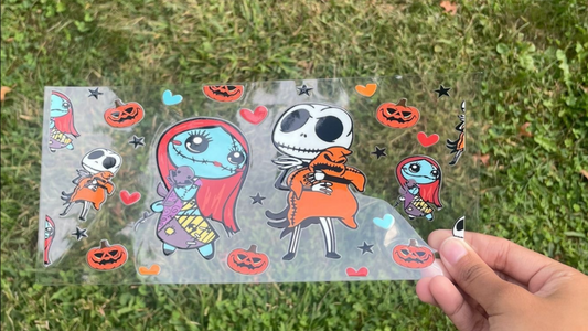 Cute Jack and Sally Wrap