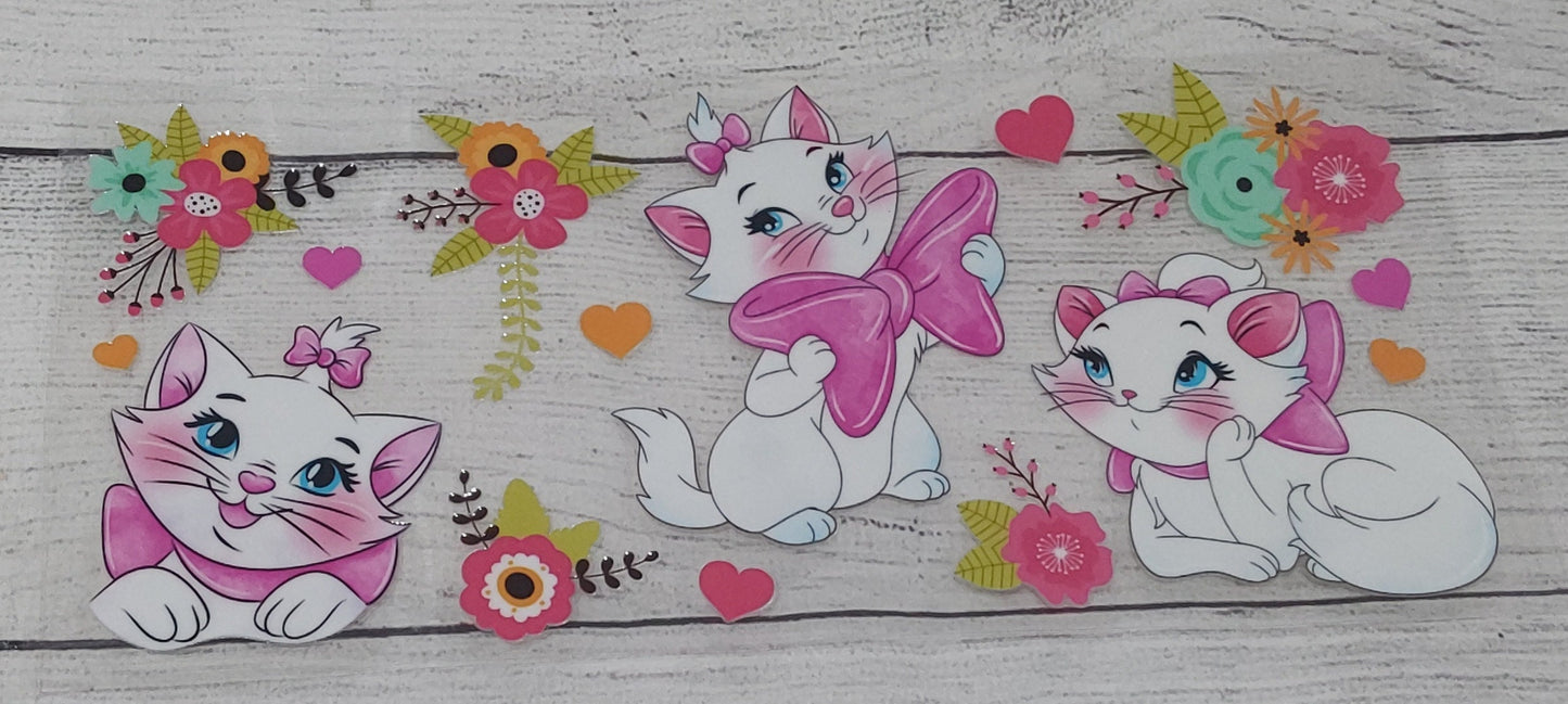 Pink bow cat
