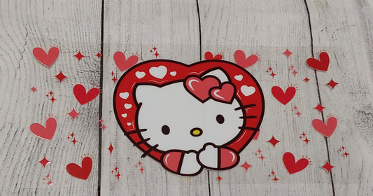 Red Kitty hearts