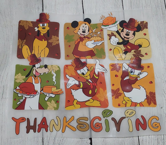 Mouse and crew Thanksgiving