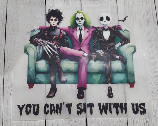 Halloween can't sit with us