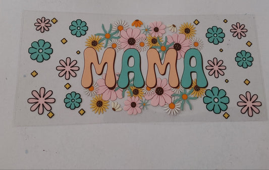 Mama pink and Blue wrap