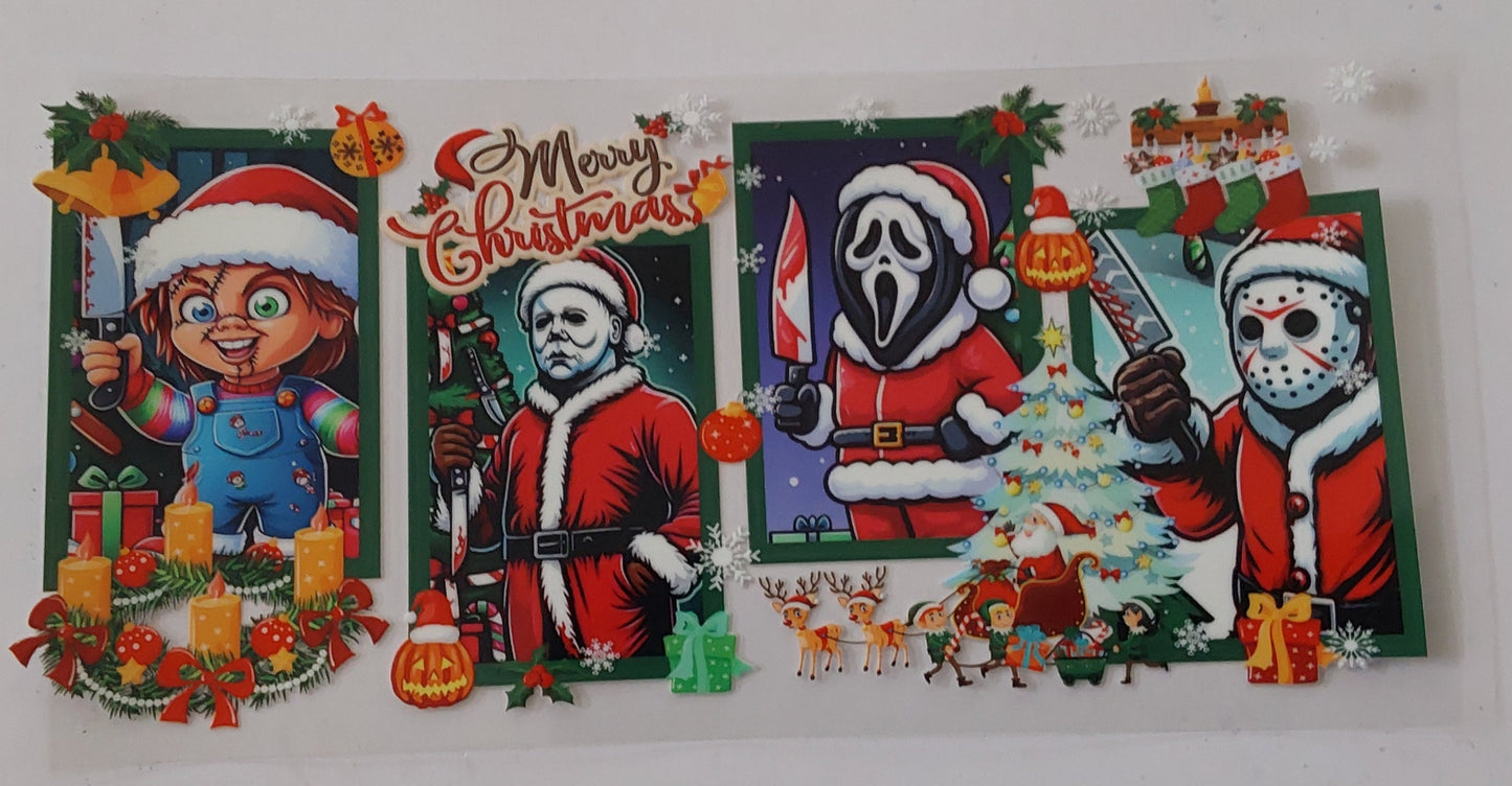 Christmas horror wrap