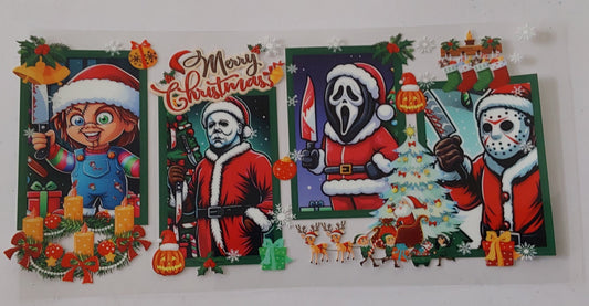 Christmas horror wrap