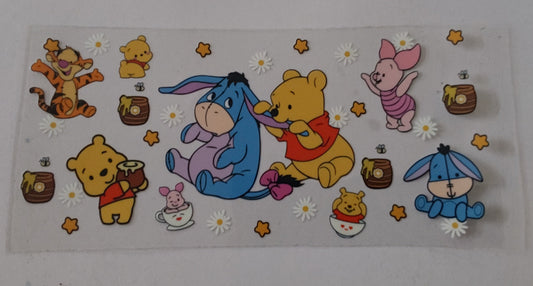Pooh gang wrap