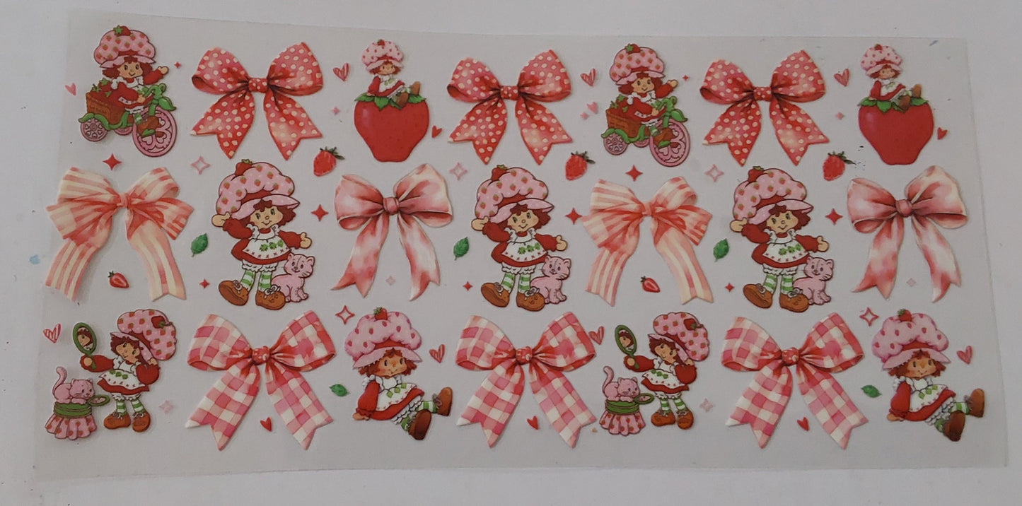 Strawberry bows Wrap