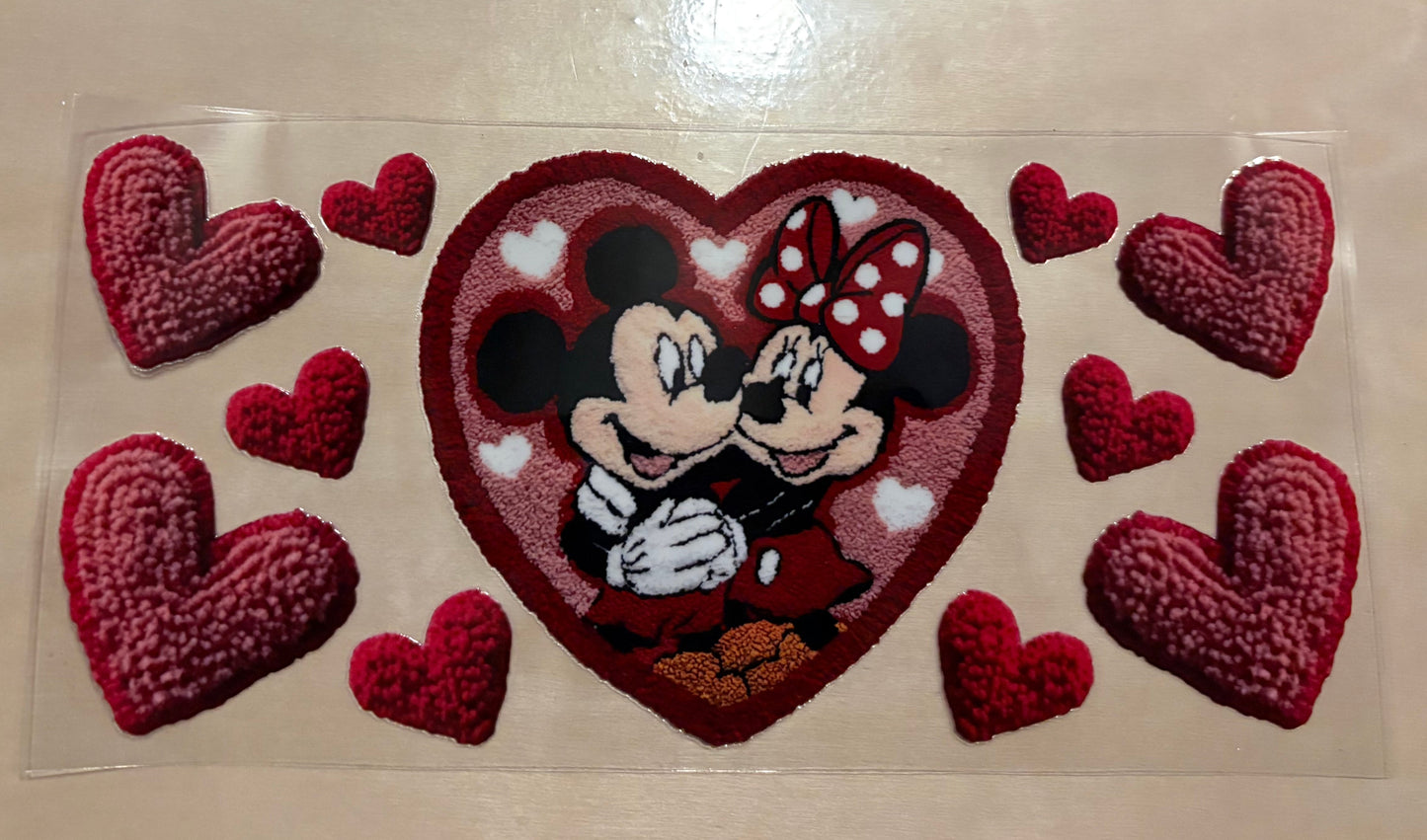 Mouse couple yarn warp