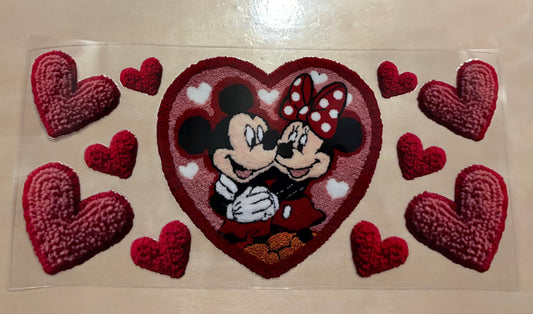 Mouse couple yarn warp