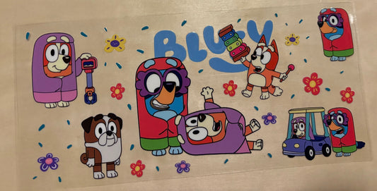 Blue Dog Wrap