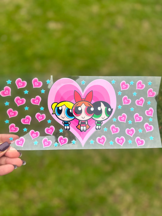 Power puff hearts