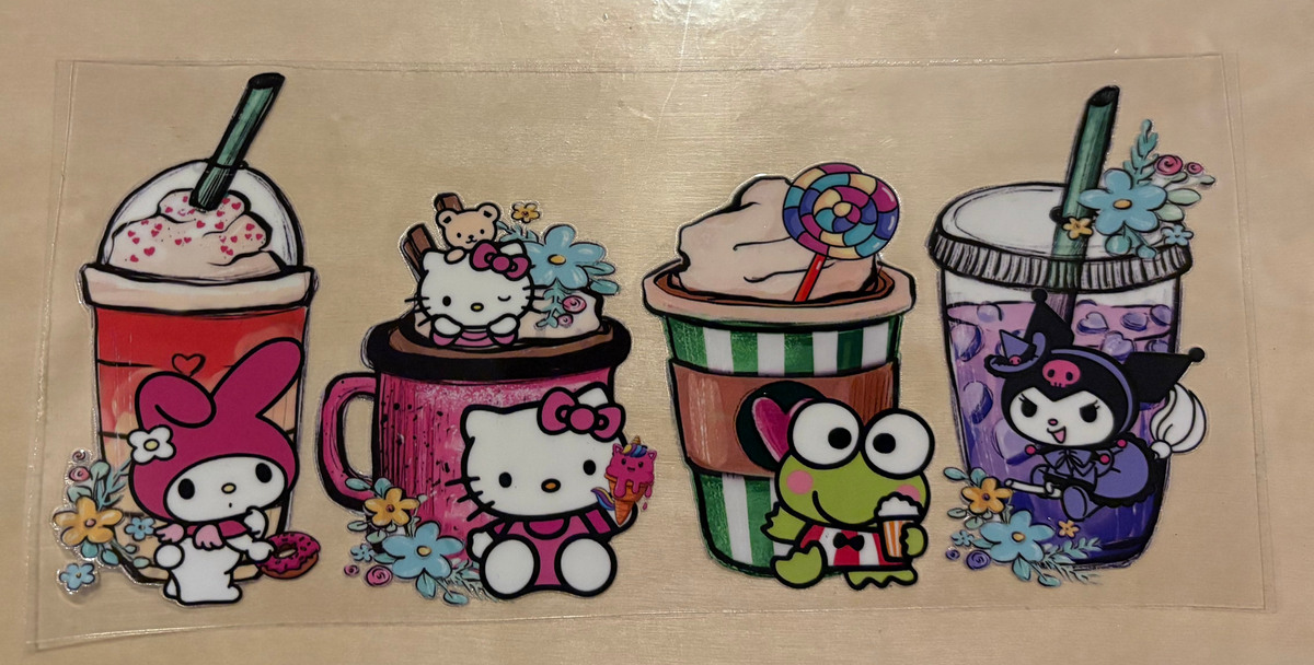 Kitty and Friends Cup Wrap
