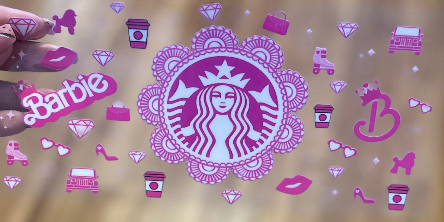 Barbie Starbucks Wrap