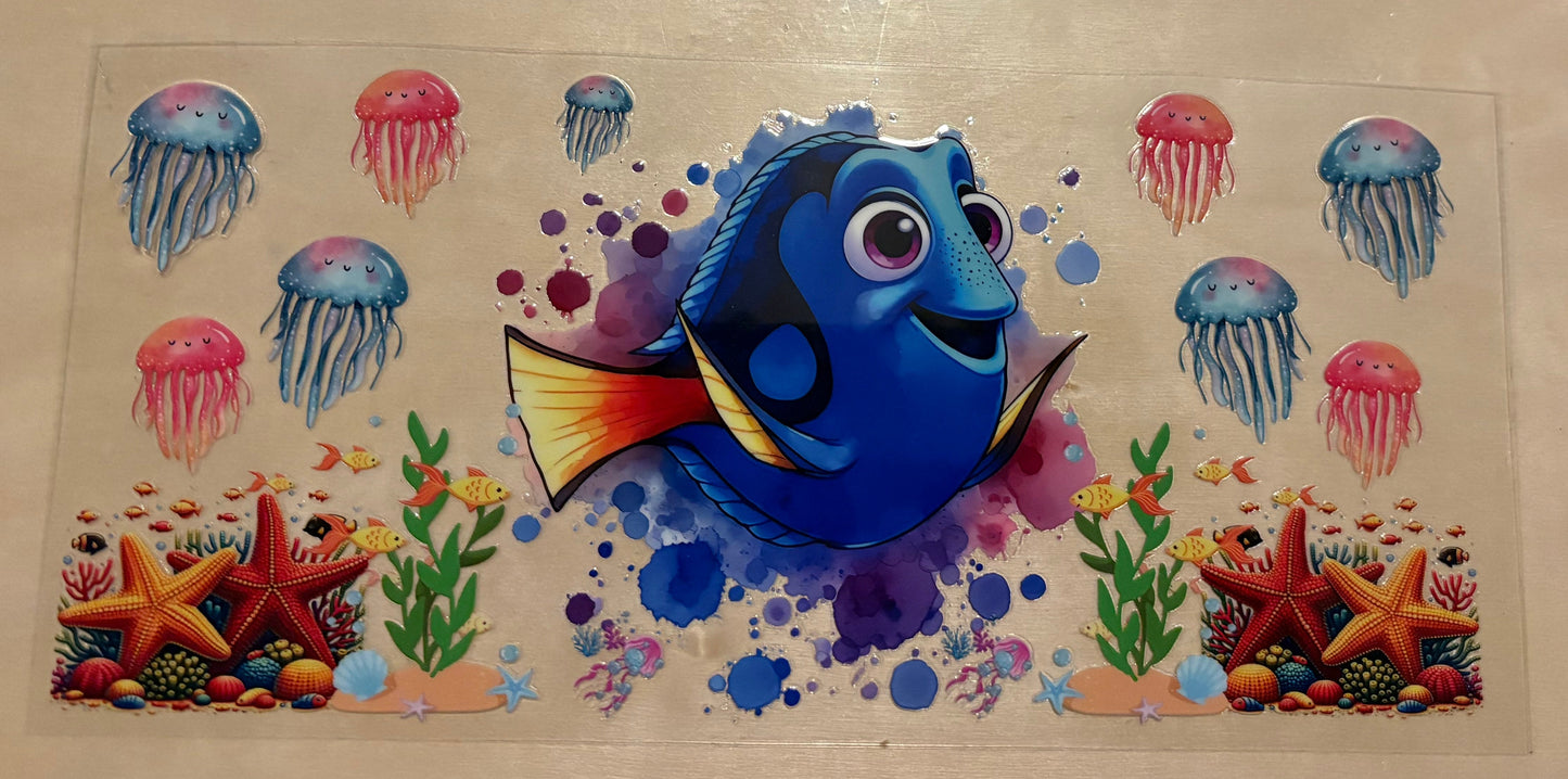 Blue Fish Wrap