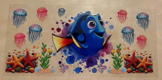 Blue Fish Wrap