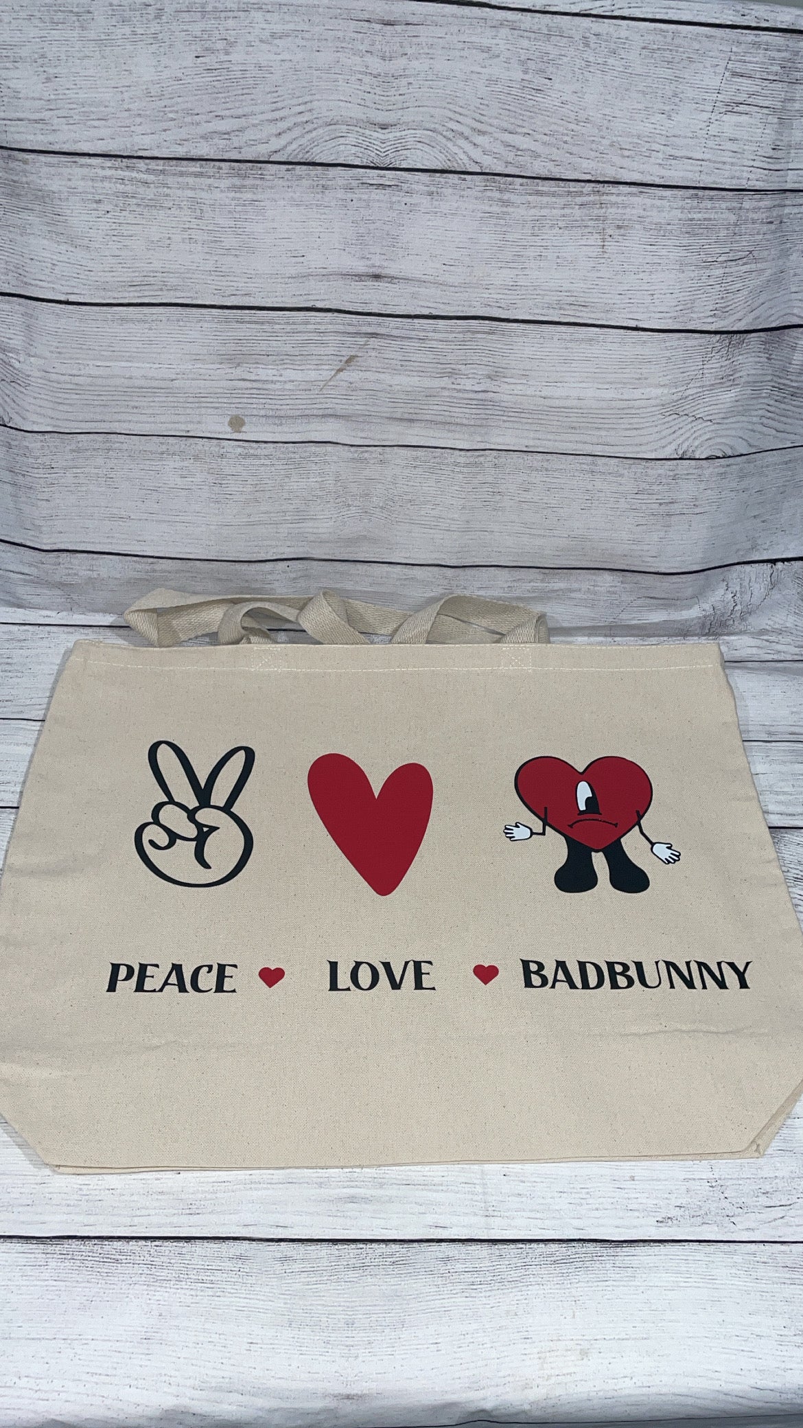 Bad bunny tote