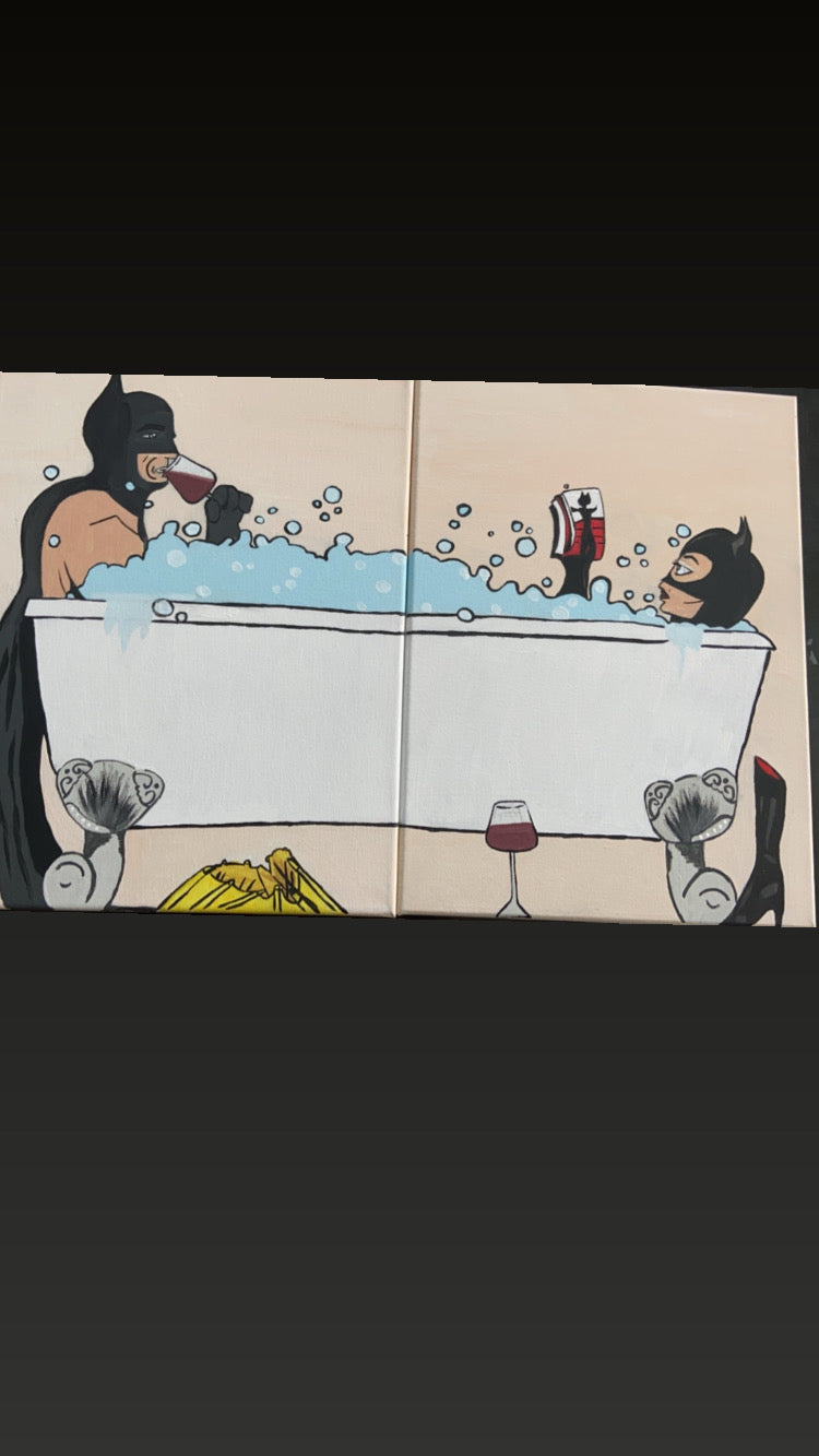 Batman bathroom