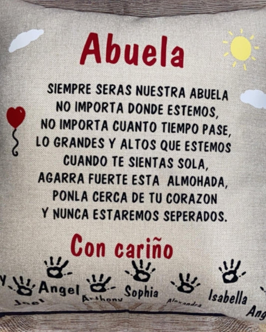 Abuela theme pillow