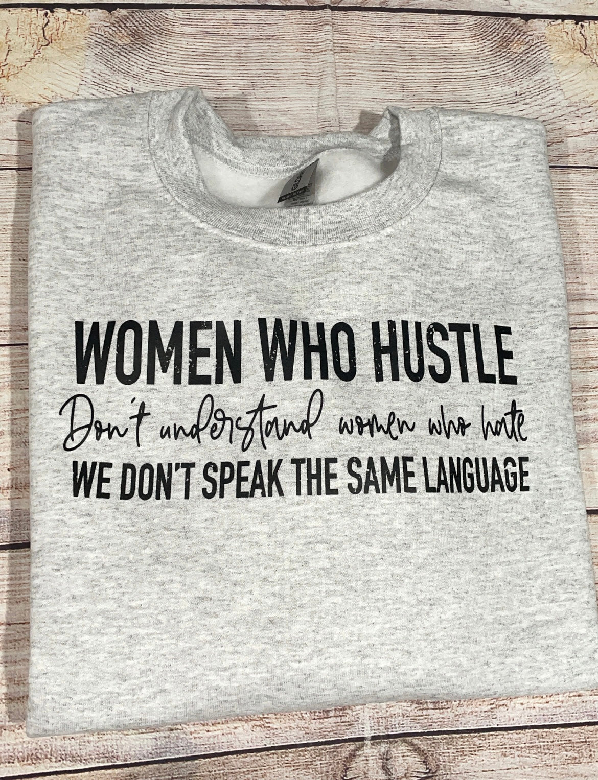 Woman hustler