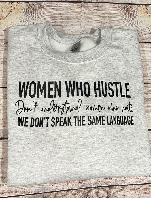 Woman hustler