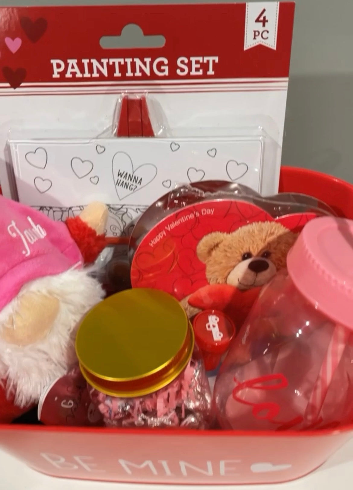 Valentine’s Day basket