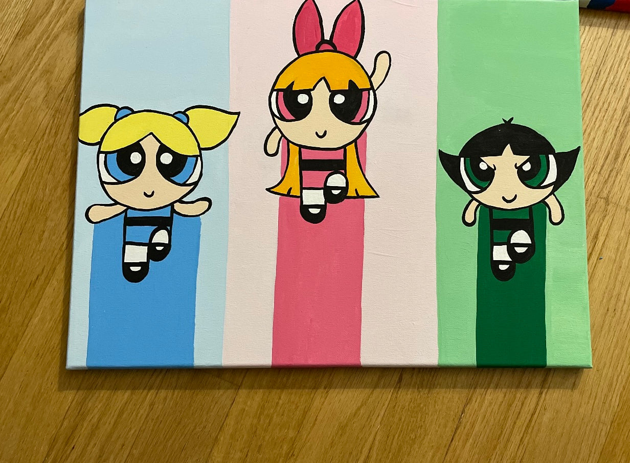 Powerpuff inspired