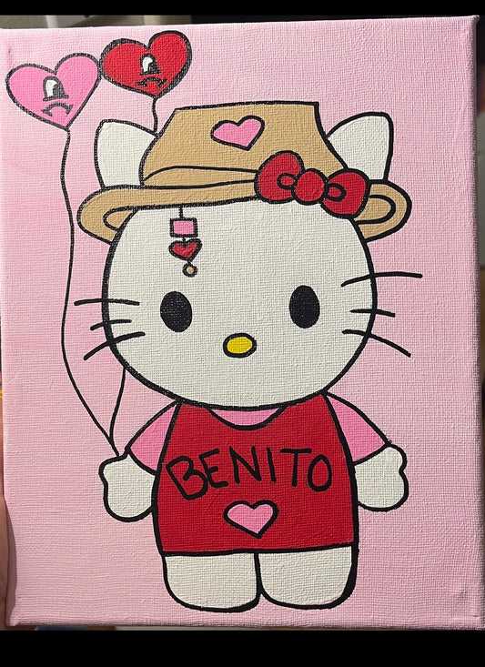 Kitty meets Benito